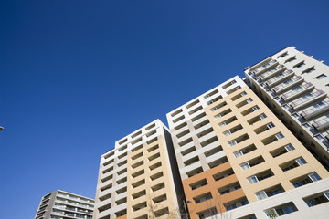 高層マンション、