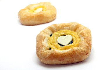 perspective of danish bun