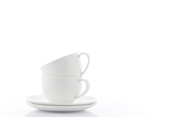 白いコーヒーカップ