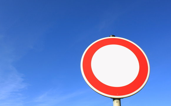 Durchfahrt Verboten
