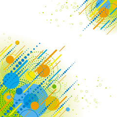 Obraz premium Abstract geometric background