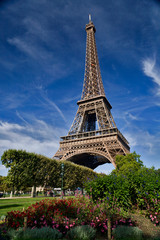 Fototapeta na wymiar eiffel tower, paris, france