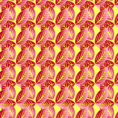 Fototapeta na wymiar Seamless wallpaper pattern
