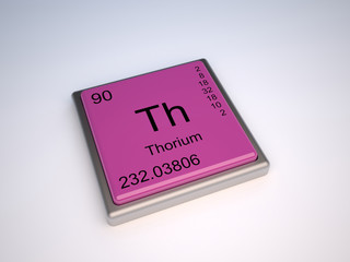 Thorium chemical element of the periodic table with symbol Th
