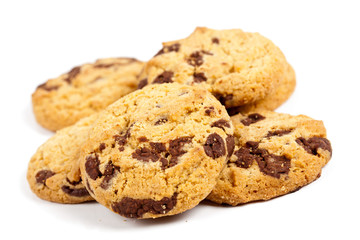 Biscuits with chocolate chips