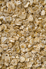 Haferflocken-Hintergrund