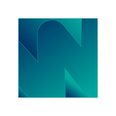 lettre W alphabet bouton icône lettrine typo mot