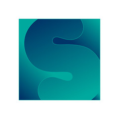 lettre S alphabet bouton icône lettrine typo mot