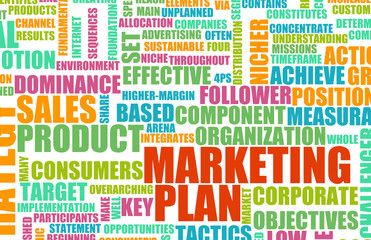 Obraz premium Marketing Plan