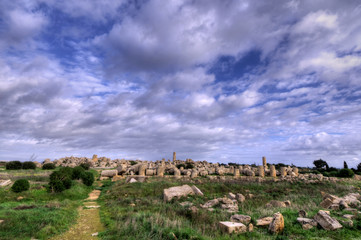 HDR image of the Selinunte temples 03
