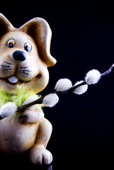 Easter Bunny with a Palm tree © imaginelen