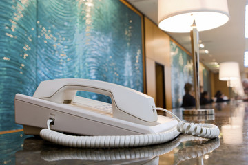 Hotel courtesy phone