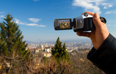 Bergamo in videocamera