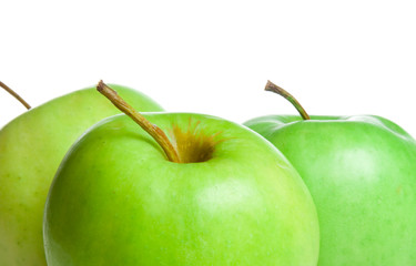 green apples