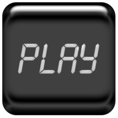 Button schwarz Play Digit