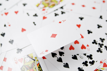 複数のトランプ