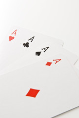 4枚のエースのカード