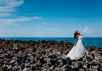 Beautiful bride in dreams