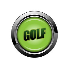 golf green sport picto bouton icône internet web site symbole