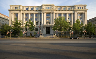 Fototapeta na wymiar Beaux Arts Wilson Building City Hall Washington DC