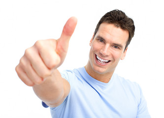 Fototapeta premium Happy man