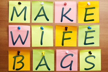 Make wife bags