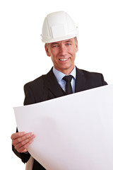 Architekt bei der Arbeit