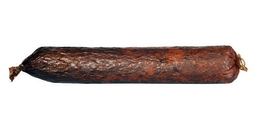 Tasty sausage made in village