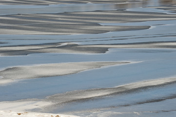 frozen lake