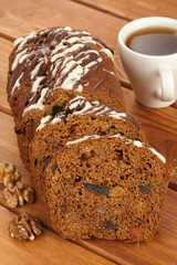 Dark fruitcake
