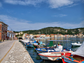 Fototapeta na wymiar Paxoi island in Greece