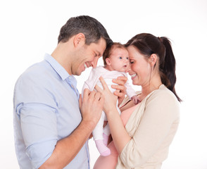 familie eltern parents baby