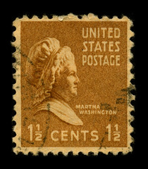 Postage stamp.
