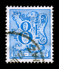 Postage stamp.