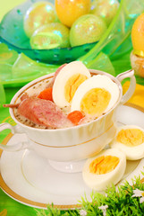 easter white borscht ( zurek )