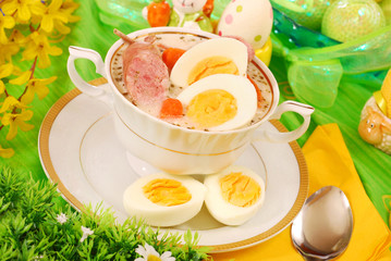 easter white borscht ( zurek )