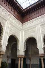 L'interno di una moschea marocchina