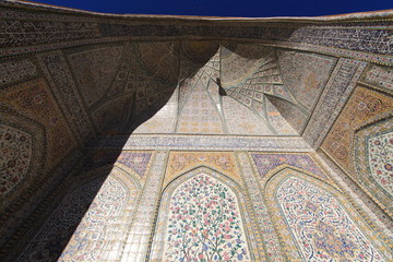 Detail of a Mosque in Shiraz Iran
