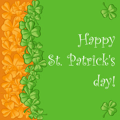 St Patrick greeting card