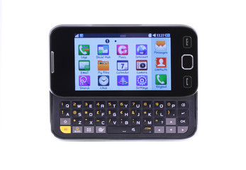 Mobile phone with the keyboard