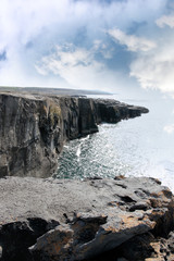 clare cliff edge view