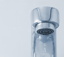 tap with drop water