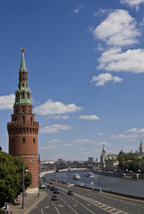 Obraz premium Moscow, Kremlin tower