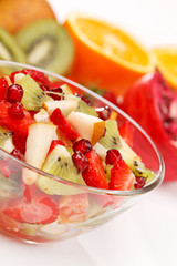 Fresh fruits salad