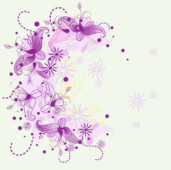 Floral background