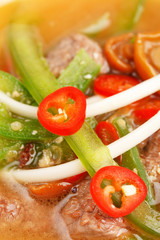 Beef noodle soup