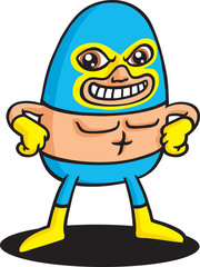 Blue Wrestler