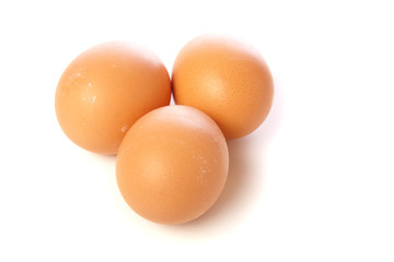 Three eggs