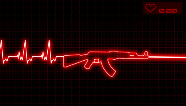 heartbeat and rifle