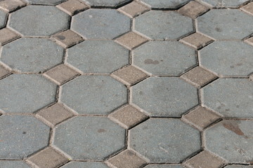 Street floor in Bangkok.